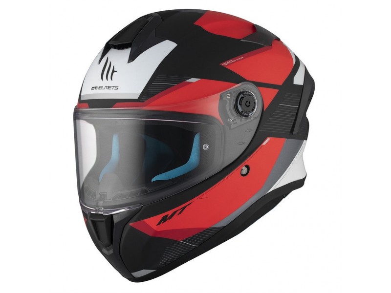 Casca integrala MT Targo S Kay B5 rosu mat - omologare noua ECE 22.06