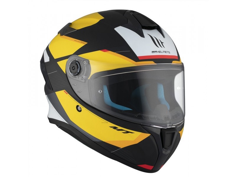 Casca integrala MT Targo S Kay B3 galben mat - omologare noua ECE 22.06