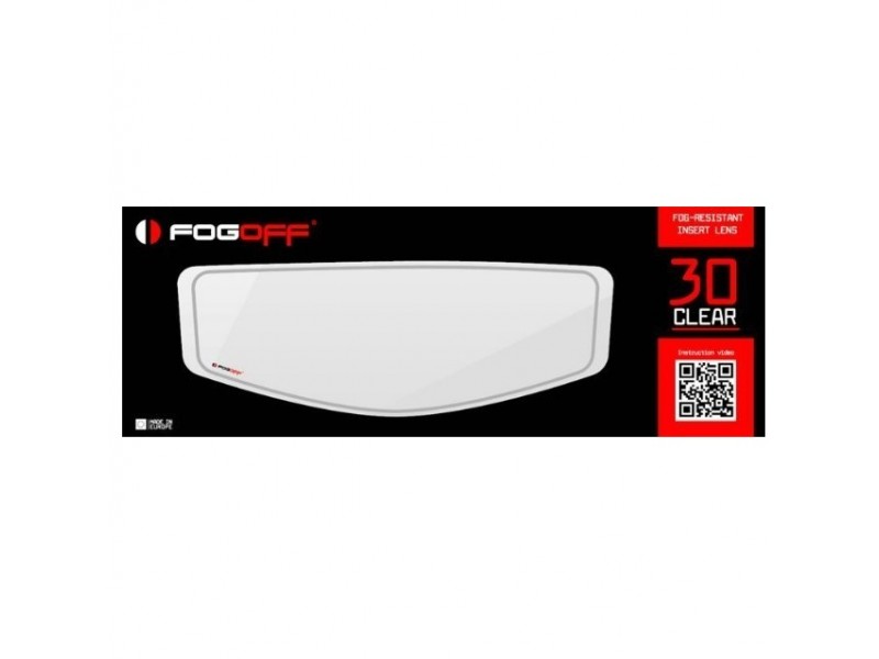 Lentila antiaburire Universala FOGOFF 30S FOGO30 (compatibila cu majoritatea castilor moto) - aplicare cu adeziv Lentila antiaburire Universala FOGOFF 30S FOGO30 (compatibila cu majoritatea castilor moto) - aplicare cu adeziv