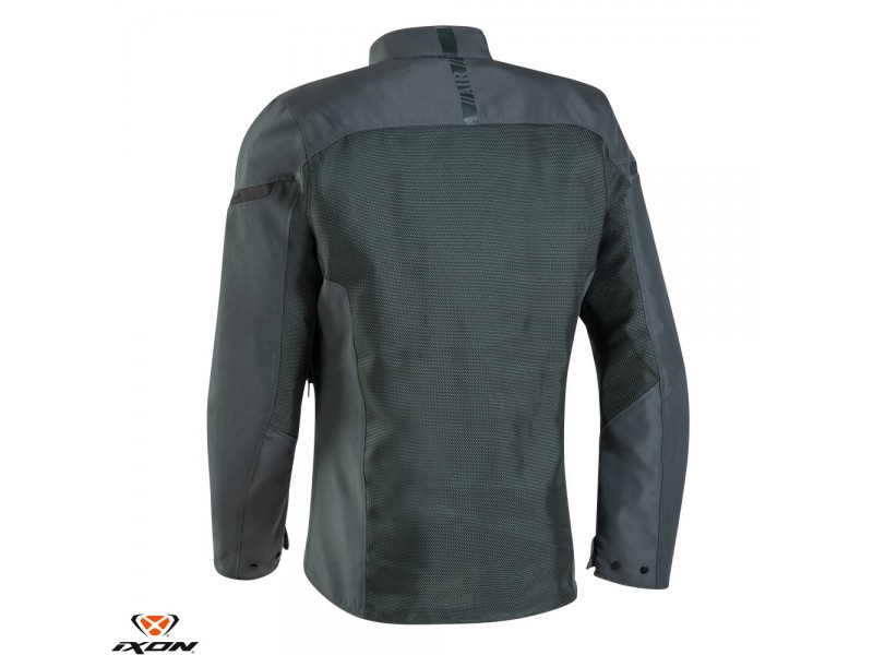 Geaca (jacheta) motociclete barbati Racing/Roadster Ixon vara model Fresh MS culoare: khaki