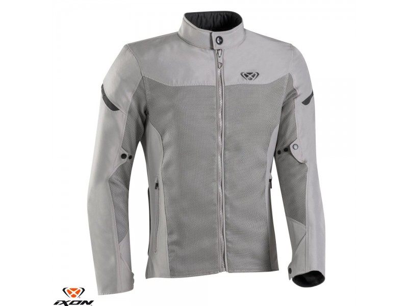 Geaca (jacheta) motociclete barbati Racing/Roadster Ixon vara model Fresh MS culoare: greige (gri) Geaca (jacheta) motociclete barbati Racing/Roadster Ixon vara model Fresh MS culoare: greige (gri)