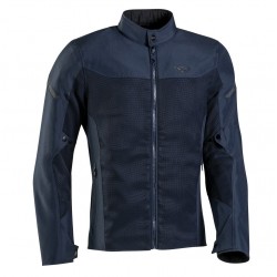 Geaca (jacheta) motociclete barbati Racing/Roadster Ixon vara model Fresh MS culoare: navy (albastru)