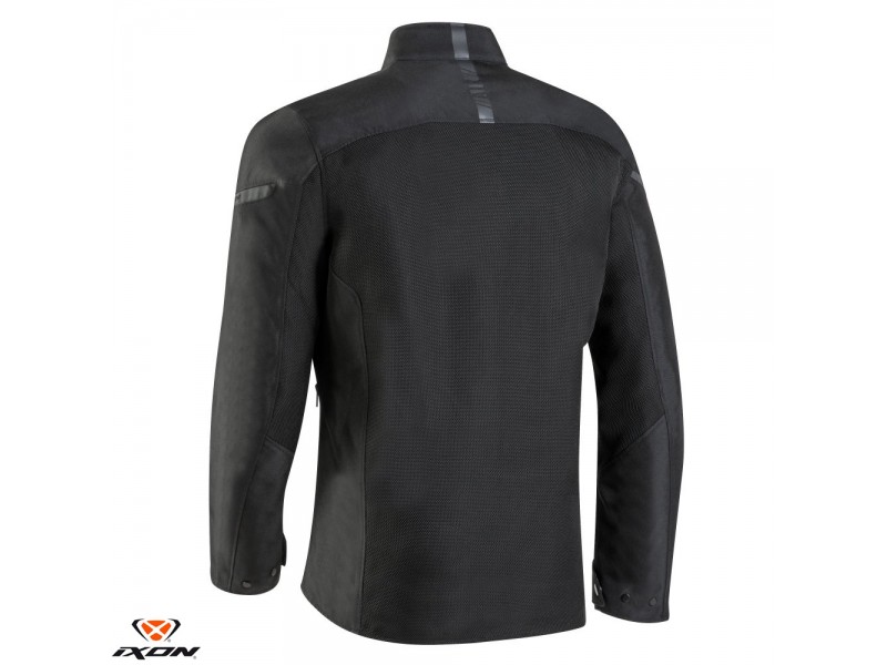 Geaca (jacheta) motociclete barbati Racing/Roadster Ixon vara model Fresh MS culoare: negru Geaca (jacheta) motociclete barbati Racing/Roadster Ixon vara model Fresh MS culoare: negru