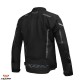 Geaca (jacheta) motociclete barbati Racing/Roadster Ixon vara model Striker AIR WP MS culoare: negru