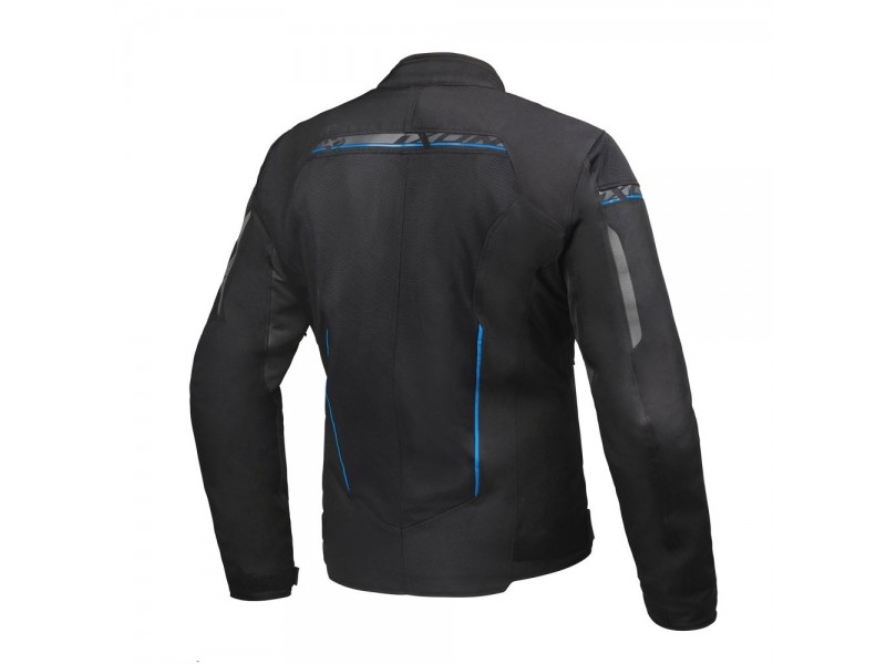 Geaca (jacheta) motociclete barbati Racing/Roadster Ixon All season model T-Rex MS culoare: negru/gri/albastru Geaca (jacheta) motociclete barbati Racing/Roadster Ixon All season model T-Rex MS culoare: negru/gri/albastru