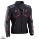 Geaca (jacheta) motociclete barbati Racing/Roadster Ixon iarna model Cell MS culoare: negru/gri/rosu Geaca (jacheta) motociclete barbati Racing/Roadster Ixon iarna model Cell MS culoare: negru/gri/rosu