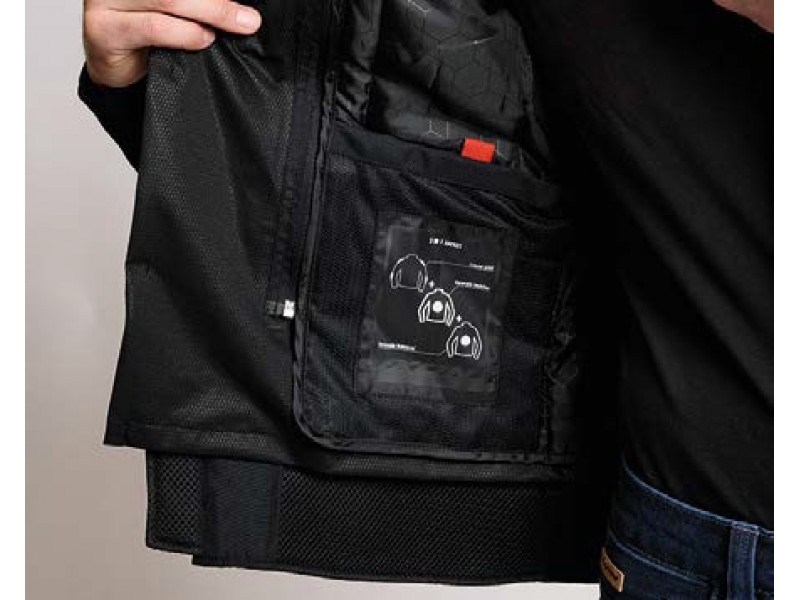 Geaca (jacheta) motociclete femei Racing/Roadster Ixon All season model Ilana LS culoare: negru/alb Geaca (jacheta) motociclete femei Racing/Roadster Ixon All season model Ilana LS culoare: negru/alb