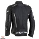 Geaca (jacheta) motociclete femei Racing/Roadster Ixon All season model Ilana LS culoare: negru/alb Geaca (jacheta) motociclete femei Racing/Roadster Ixon All season model Ilana LS culoare: negru/alb