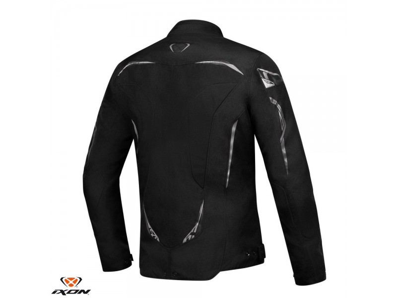 Geaca (jacheta) motociclete femei Racing/Roadster Ixon All season model Ilana LS culoare: negru/alb Geaca (jacheta) motociclete femei Racing/Roadster Ixon All season model Ilana LS culoare: negru/alb