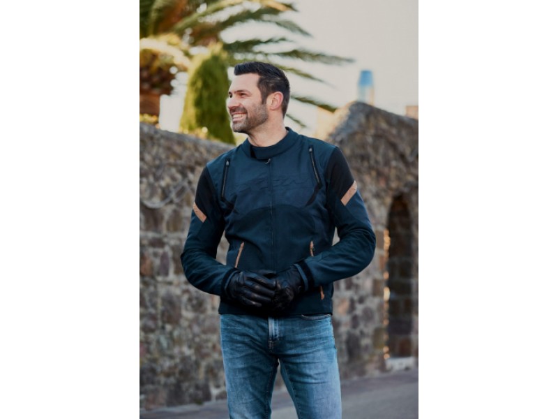 Geaca (jacheta) motociclete femei Racing/Roadster Ixon All season model Ilana LS culoare: negru/alb Geaca (jacheta) motociclete femei Racing/Roadster Ixon All season model Ilana LS culoare: negru/alb