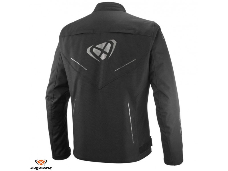 Geaca (jacheta) motociclete femei Racing/Roadster Ixon All season model Ilana LS culoare: negru/alb Geaca (jacheta) motociclete femei Racing/Roadster Ixon All season model Ilana LS culoare: negru/alb