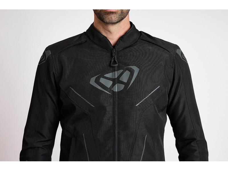 Geaca (jacheta) motociclete femei Racing/Roadster Ixon All season model Ilana LS culoare: negru/alb Geaca (jacheta) motociclete femei Racing/Roadster Ixon All season model Ilana LS culoare: negru/alb