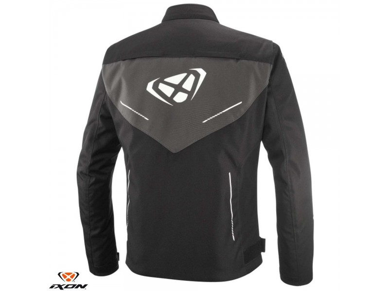 Geaca (jacheta) motociclete femei Racing/Roadster Ixon All season model Ilana LS culoare: negru/alb Geaca (jacheta) motociclete femei Racing/Roadster Ixon All season model Ilana LS culoare: negru/alb
