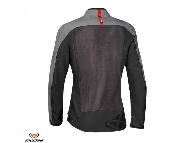 Geaca (jacheta) motociclete femei Racing/Roadster Ixon All season model Ilana LS culoare: negru/alb Geaca (jacheta) motociclete femei Racing/Roadster Ixon All season model Ilana LS culoare: negru/alb