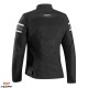 Geaca (jacheta) motociclete femei Racing/Roadster Ixon All season model Ilana LS culoare: negru/alb