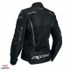 Geaca (jacheta) motociclete femei Racing/Roadster Ixon All season model Ilana LS culoare: negru/alb Geaca (jacheta) motociclete femei Racing/Roadster Ixon All season model Ilana LS culoare: negru/alb