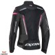 Geaca (jacheta) motociclete femei Racing/Roadster Ixon All season model Ilana LS culoare: negru/alb Geaca (jacheta) motociclete femei Racing/Roadster Ixon All season model Ilana LS culoare: negru/alb