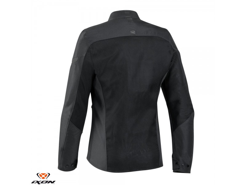 Geaca (jacheta) motociclete femei Racing/Roadster Ixon All season model Ilana LS culoare: negru/alb Geaca (jacheta) motociclete femei Racing/Roadster Ixon All season model Ilana LS culoare: negru/alb