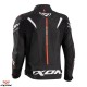 Geaca (jacheta) motociclete femei Racing/Roadster Ixon All season model Ilana LS culoare: negru/alb Geaca (jacheta) motociclete femei Racing/Roadster Ixon All season model Ilana LS culoare: negru/alb