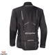 Geaca (jacheta) motociclete femei Racing/Roadster Ixon All season model Ilana LS culoare: negru/alb Geaca (jacheta) motociclete femei Racing/Roadster Ixon All season model Ilana LS culoare: negru/alb