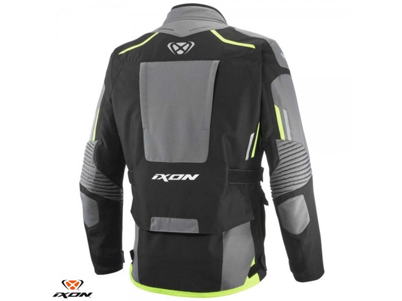 Geaca (jacheta) motociclete femei Racing/Roadster Ixon All season model Ilana LS culoare: negru/alb Geaca (jacheta) motociclete femei Racing/Roadster Ixon All season model Ilana LS culoare: negru/alb