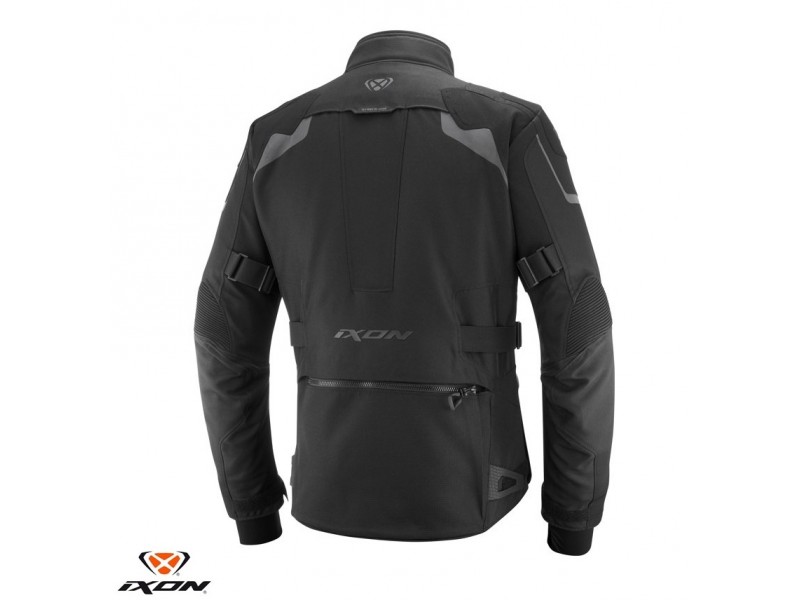 Geaca (jacheta) motociclete femei Racing/Roadster Ixon All season model Ilana LS culoare: negru/alb Geaca (jacheta) motociclete femei Racing/Roadster Ixon All season model Ilana LS culoare: negru/alb