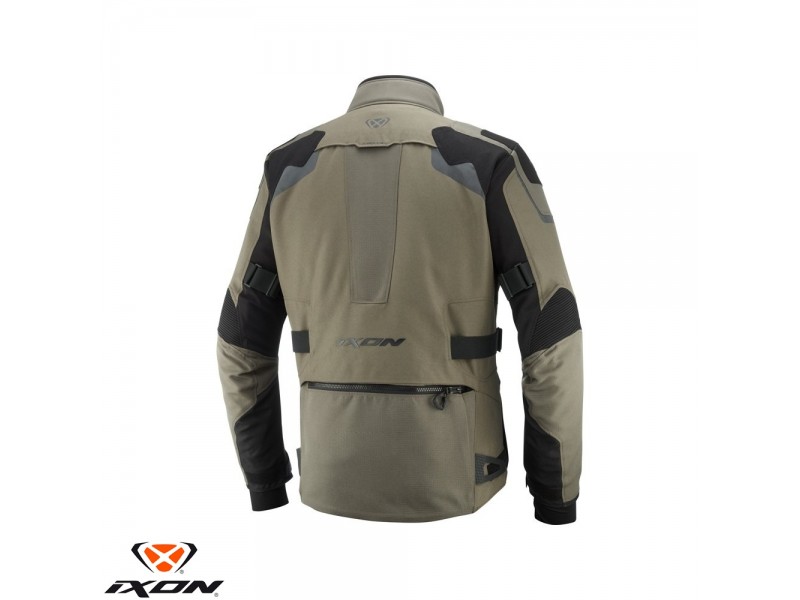 Geaca (jacheta) motociclete femei Racing/Roadster Ixon All season model Ilana LS culoare: negru/alb Geaca (jacheta) motociclete femei Racing/Roadster Ixon All season model Ilana LS culoare: negru/alb