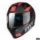 Geaca (jacheta) motociclete femei Racing/Roadster Ixon All season model Ilana LS culoare: negru/alb