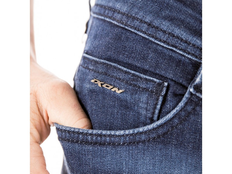 Geaca (jacheta) motociclete femei Racing/Roadster Ixon All season model Ilana LS culoare: negru/alb Geaca (jacheta) motociclete femei Racing/Roadster Ixon All season model Ilana LS culoare: negru/alb