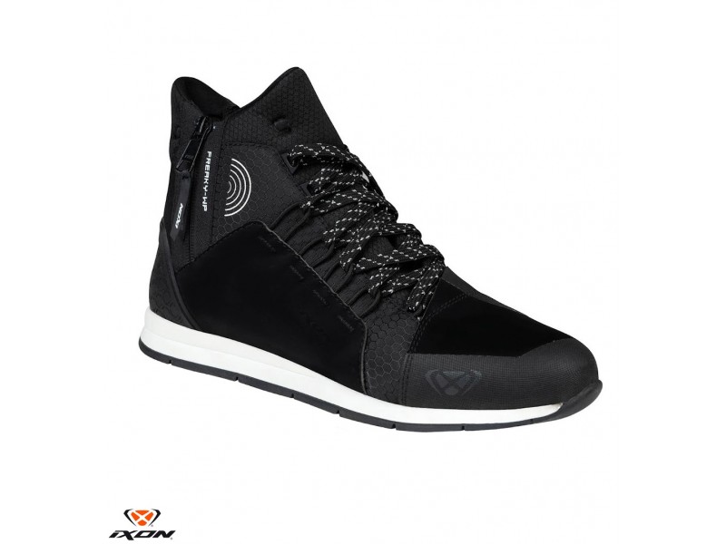 Geaca (jacheta) motociclete femei Racing/Roadster Ixon All season model Ilana LS culoare: negru/alb Geaca (jacheta) motociclete femei Racing/Roadster Ixon All season model Ilana LS culoare: negru/alb