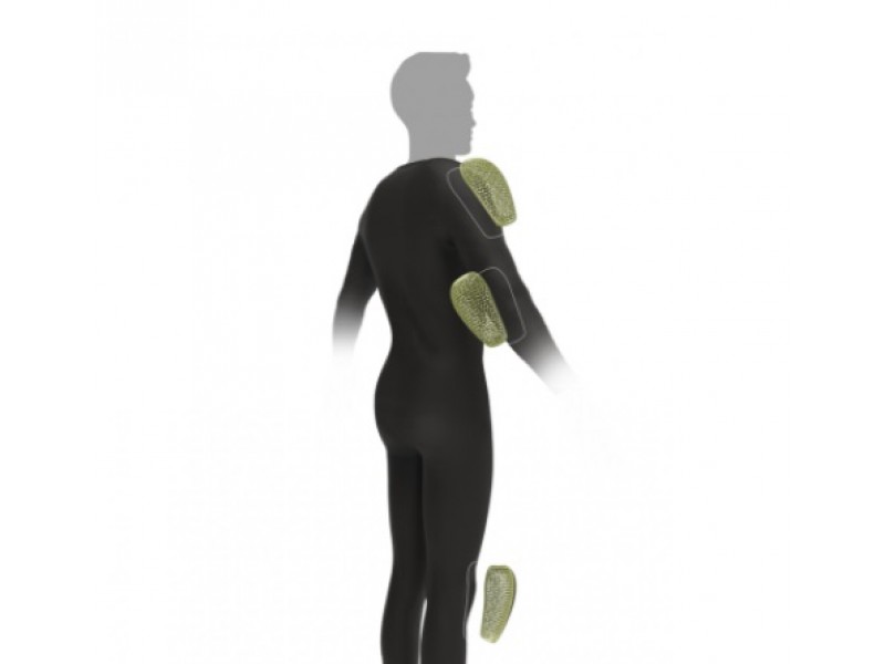 Geaca (jacheta) motociclete femei Racing/Roadster Ixon All season model Ilana LS culoare: negru/alb Geaca (jacheta) motociclete femei Racing/Roadster Ixon All season model Ilana LS culoare: negru/alb