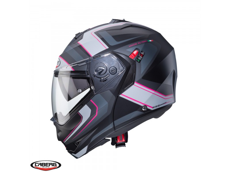 Geaca (jacheta) motociclete femei Racing/Roadster Ixon All season model Ilana LS culoare: negru/alb Geaca (jacheta) motociclete femei Racing/Roadster Ixon All season model Ilana LS culoare: negru/alb