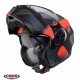 Geaca (jacheta) motociclete femei Racing/Roadster Ixon All season model Ilana LS culoare: negru/alb
