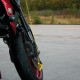 Geaca (jacheta) motociclete femei Racing/Roadster Ixon All season model Ilana LS culoare: negru/alb