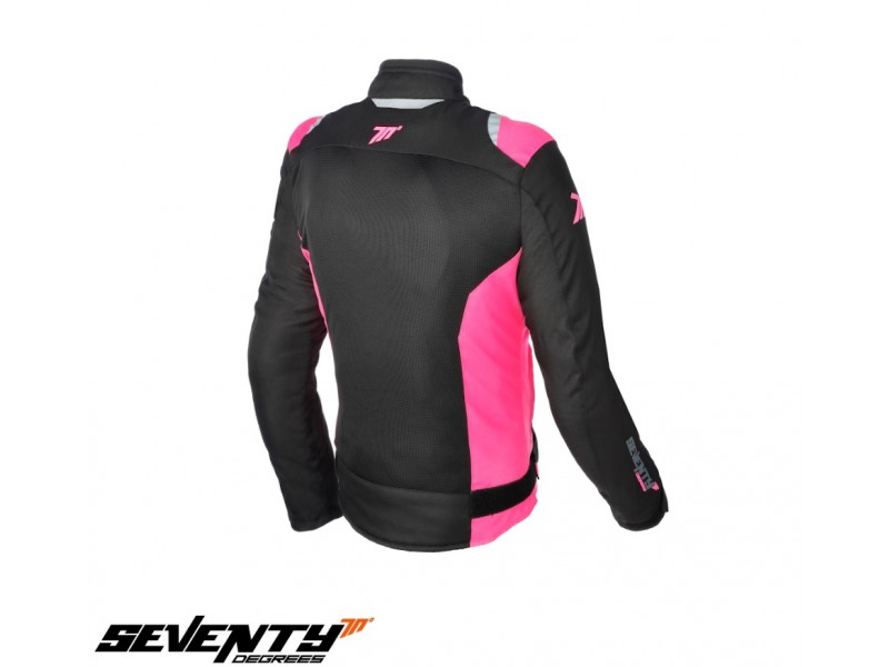 Geaca (jacheta) motociclete femei Racing/Roadster Ixon All season model Ilana LS culoare: negru/alb Geaca (jacheta) motociclete femei Racing/Roadster Ixon All season model Ilana LS culoare: negru/alb