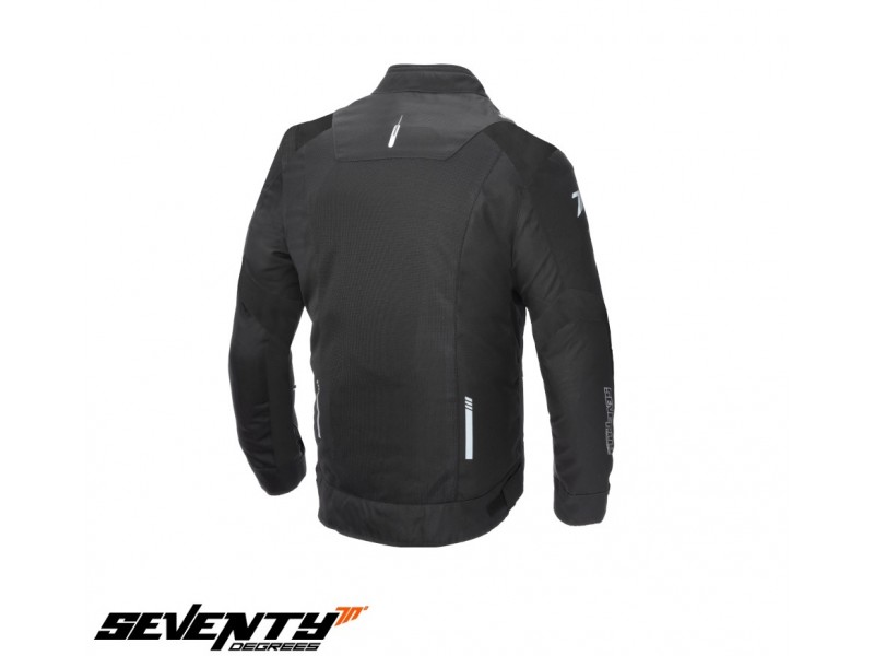 Geaca (jacheta) motociclete femei Racing/Roadster Ixon All season model Ilana LS culoare: negru/alb Geaca (jacheta) motociclete femei Racing/Roadster Ixon All season model Ilana LS culoare: negru/alb