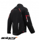 Geaca (jacheta) motociclete femei Racing/Roadster Ixon All season model Ilana LS culoare: negru/alb Geaca (jacheta) motociclete femei Racing/Roadster Ixon All season model Ilana LS culoare: negru/alb