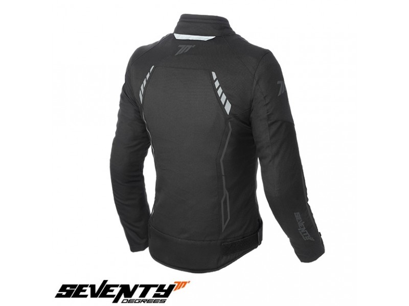 Geaca (jacheta) motociclete femei Racing/Roadster Ixon All season model Ilana LS culoare: negru/alb Geaca (jacheta) motociclete femei Racing/Roadster Ixon All season model Ilana LS culoare: negru/alb