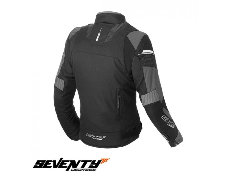 Geaca (jacheta) motociclete femei Racing/Roadster Ixon All season model Ilana LS culoare: negru/alb Geaca (jacheta) motociclete femei Racing/Roadster Ixon All season model Ilana LS culoare: negru/alb