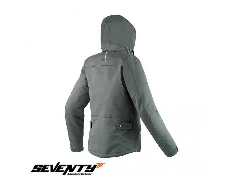 Geaca (jacheta) motociclete femei Racing/Roadster Ixon All season model Ilana LS culoare: negru/alb Geaca (jacheta) motociclete femei Racing/Roadster Ixon All season model Ilana LS culoare: negru/alb