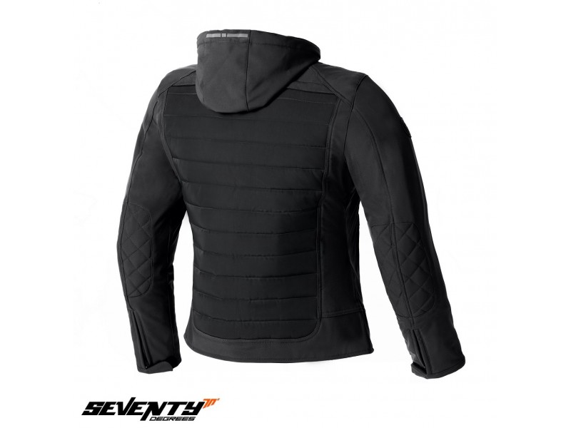 Geaca (jacheta) motociclete femei Racing/Roadster Ixon All season model Ilana LS culoare: negru/alb Geaca (jacheta) motociclete femei Racing/Roadster Ixon All season model Ilana LS culoare: negru/alb