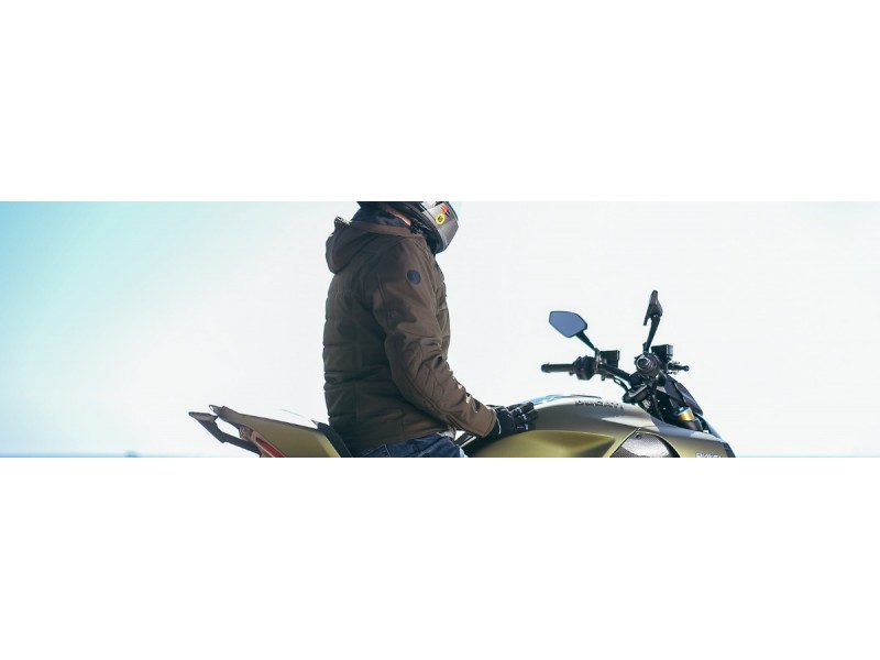 Geaca (jacheta) motociclete femei Racing/Roadster Ixon All season model Ilana LS culoare: negru/alb Geaca (jacheta) motociclete femei Racing/Roadster Ixon All season model Ilana LS culoare: negru/alb