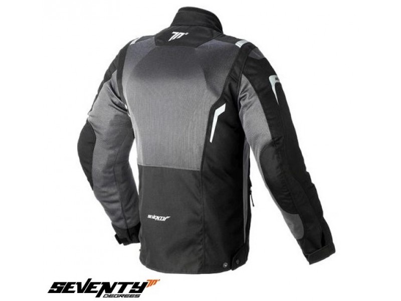 Geaca (jacheta) motociclete femei Racing/Roadster Ixon All season model Ilana LS culoare: negru/alb Geaca (jacheta) motociclete femei Racing/Roadster Ixon All season model Ilana LS culoare: negru/alb