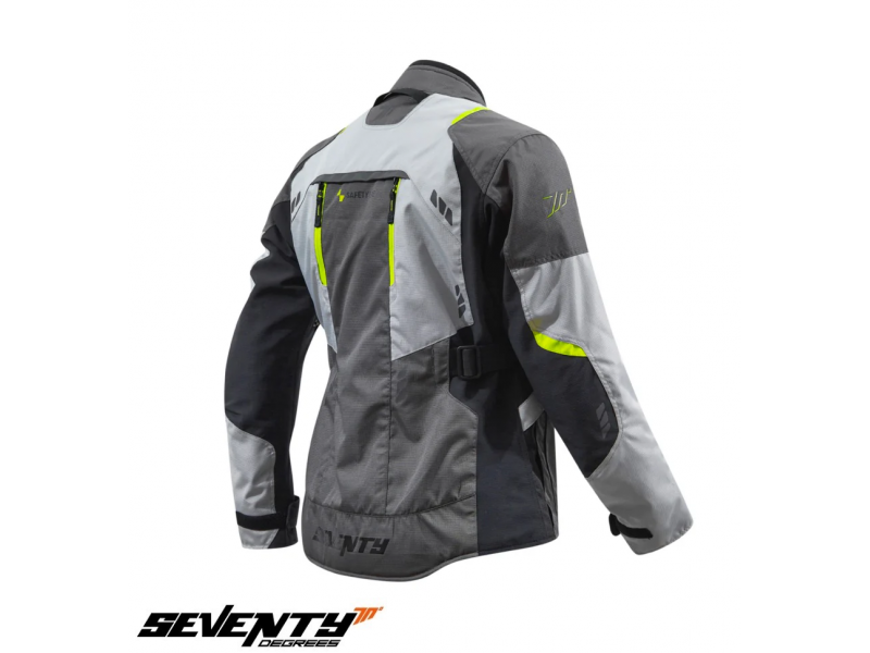 Geaca (jacheta) motociclete femei Racing/Roadster Ixon All season model Ilana LS culoare: negru/alb Geaca (jacheta) motociclete femei Racing/Roadster Ixon All season model Ilana LS culoare: negru/alb