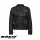 Geaca (jacheta) motociclete femei Racing/Roadster Ixon All season model Ilana LS culoare: negru/alb Geaca (jacheta) motociclete femei Racing/Roadster Ixon All season model Ilana LS culoare: negru/alb