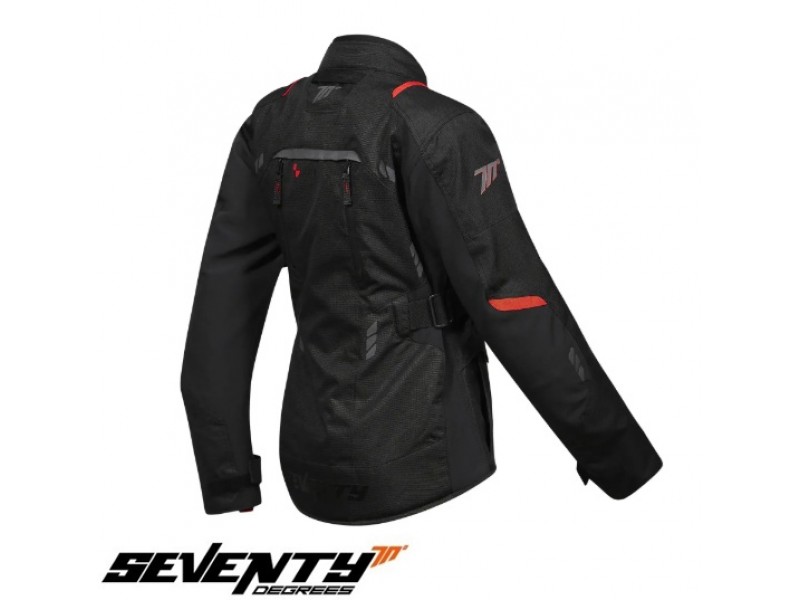 Geaca (jacheta) motociclete femei Racing/Roadster Ixon All season model Ilana LS culoare: negru/alb Geaca (jacheta) motociclete femei Racing/Roadster Ixon All season model Ilana LS culoare: negru/alb