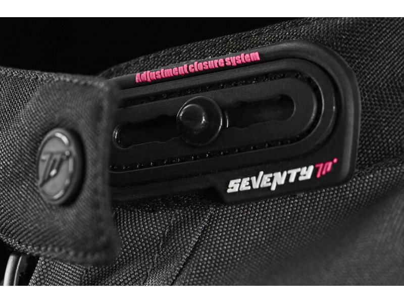 Geaca (jacheta) motociclete femei Racing/Roadster Ixon All season model Ilana LS culoare: negru/alb Geaca (jacheta) motociclete femei Racing/Roadster Ixon All season model Ilana LS culoare: negru/alb