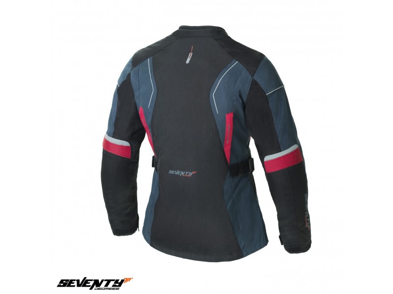 Geaca (jacheta) motociclete femei Racing/Roadster Ixon All season model Ilana LS culoare: negru/alb Geaca (jacheta) motociclete femei Racing/Roadster Ixon All season model Ilana LS culoare: negru/alb
