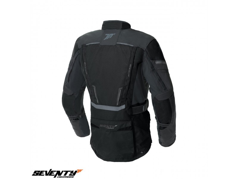 Geaca (jacheta) motociclete femei Racing/Roadster Ixon All season model Ilana LS culoare: negru/alb Geaca (jacheta) motociclete femei Racing/Roadster Ixon All season model Ilana LS culoare: negru/alb