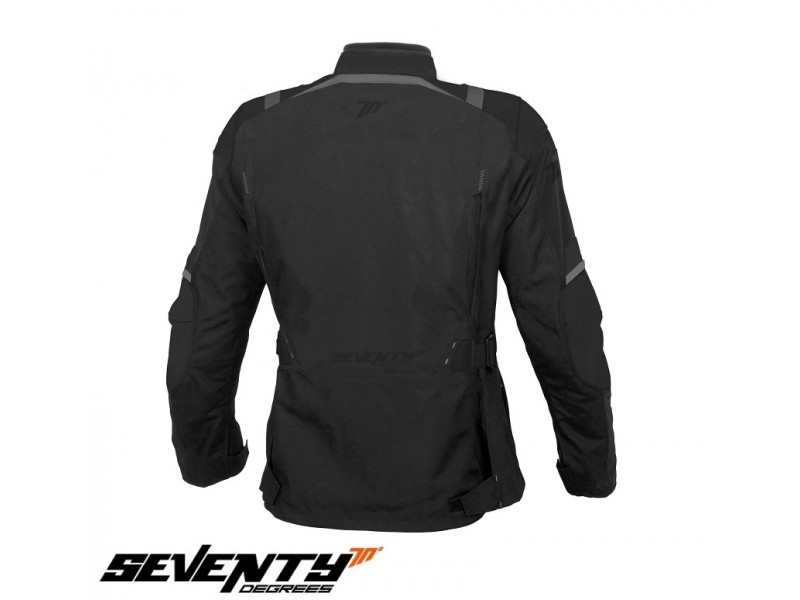 Geaca (jacheta) motociclete femei Racing/Roadster Ixon All season model Ilana LS culoare: negru/alb Geaca (jacheta) motociclete femei Racing/Roadster Ixon All season model Ilana LS culoare: negru/alb